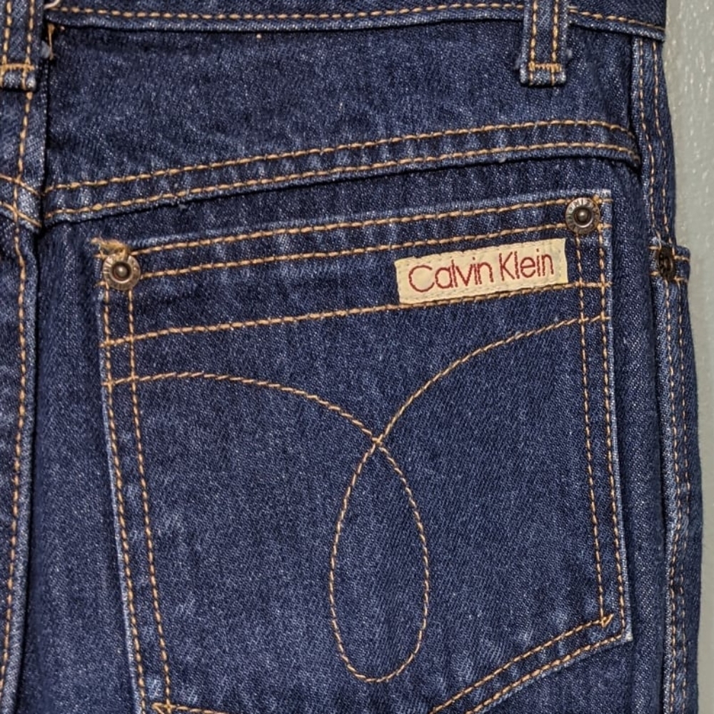 SOLD 1980s Calvin Klein Jeans Size 26" Vintage 10